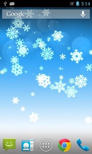 Download Snowflake Live Wallpaper